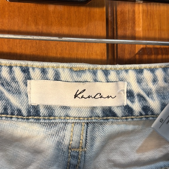 KanCan Blue Distressed Jean Shorts High-Waisted❤️ - Picture 2 of 4